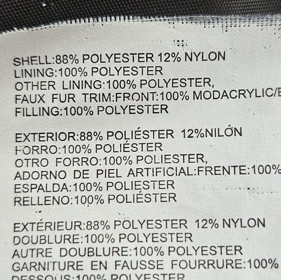 Nautica Women's Microfiber Parka Anorak Jacket with Faux Fur Hooded Trim Large - Picture 15 of 15